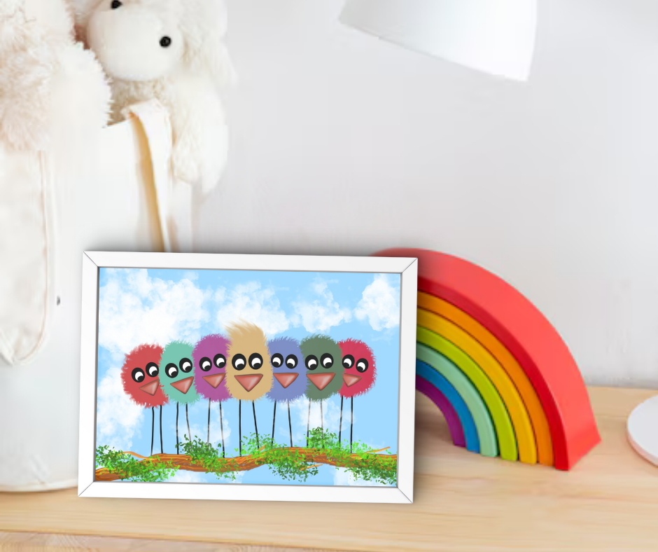 GerryBirds: Joyful Chorus (with sky) - Image 4