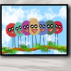GerryBirds: Joyful Chorus (with sky)