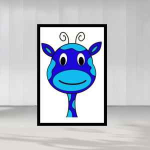 Happy Necker Blue