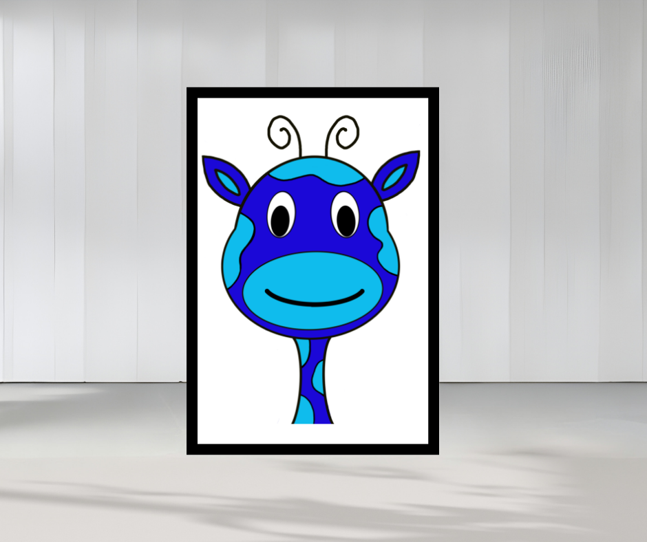 Happy Necker Blue