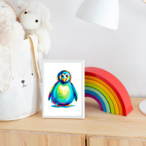 Kaleidoscope Penguin – Snowflake