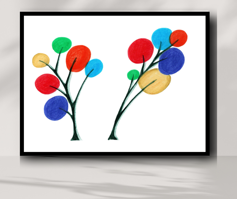 Colour Pop Trees Duo